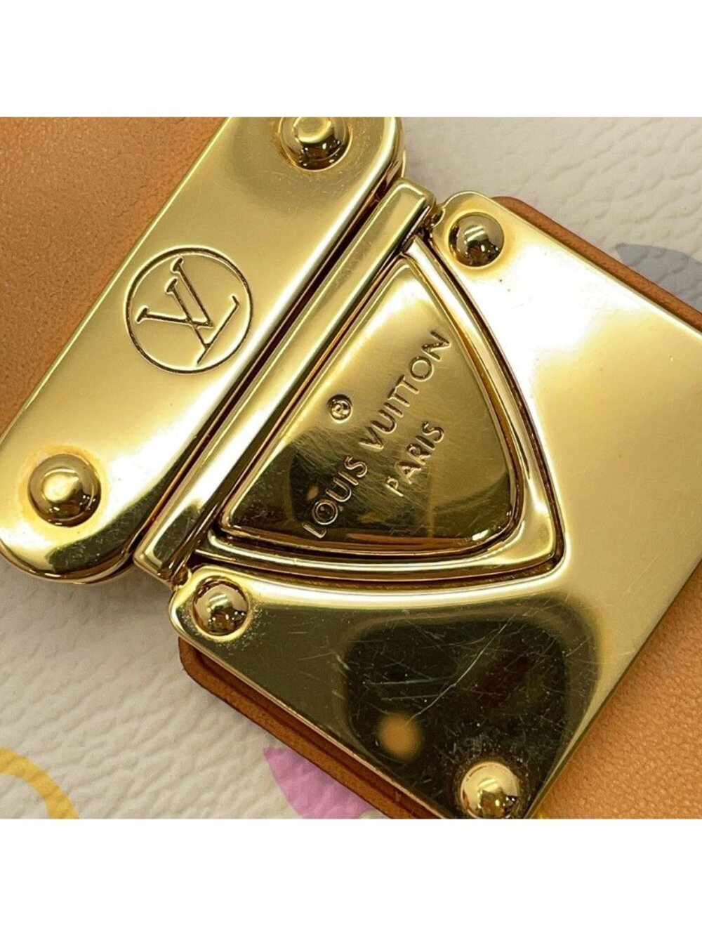 Louis Vuitton Shoulder Bag Monogram Multicolor Charlie 2-Way Clutch White - Picture 10 of 10